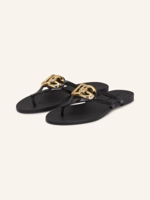 Obrázek produktu Dolce & Gabbana Meziprstní Vložka černá / zlatá