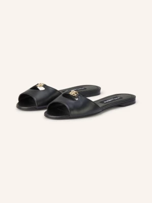 Obrázek produktu Dolce & Gabbana Pantofle S Výřezy černá