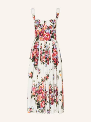 Obrázek produktu Dolce & Gabbana Šaty bílá / červená / tmavě zelená