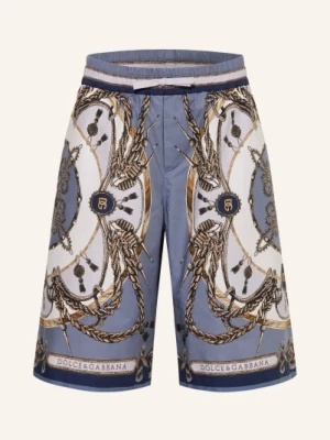 Obrázek produktu Dolce & Gabbana Šortky černošedá / zlatá / tmavě modrá