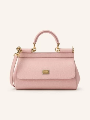Obrázek produktu Dolce & Gabbana Taška Přes Rameno Sicily Small světle růžová / zlatá