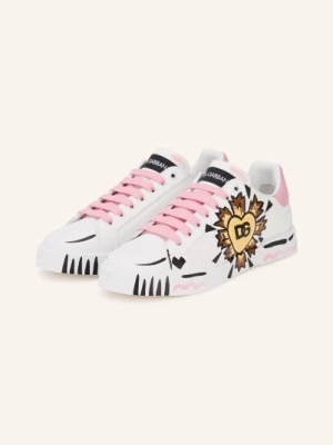 Obrázek produktu Dolce & Gabbana Tenisky bílá / hnědá / růžová