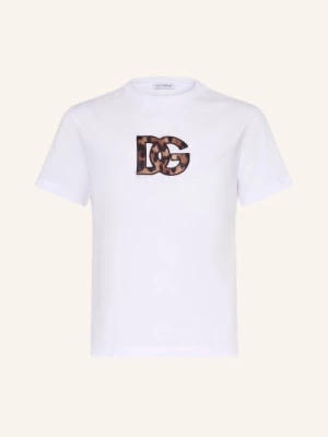 Obrázek produktu Dolce & Gabbana Tričko bílá / hnědá / černá