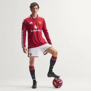 Obrázek produktu Domácí dres s dlouhým rukávem Manchester United 26/27 Authentic Adidas Mufc Red
