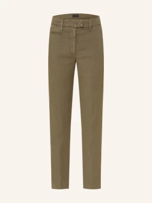 Obrázek produktu Dondup 7/8 Kalhoty Perfect S Lnem khaki
