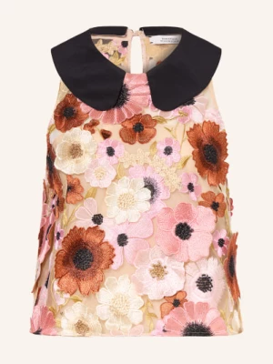 Obrázek produktu Dorothee Schumacher Blůza Blooming Meadow S Hedvábím béžová / hnědá / růžová