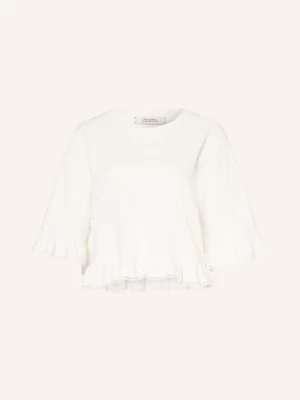 Obrázek produktu Dorothee Schumacher Blůza Soft Volume S Krajkou A 3/4 Rukávy bílá