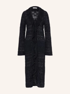 Obrázek produktu Dorothee Schumacher Pletený Přehoz Bohemian Lace S Volány tmavě modrá