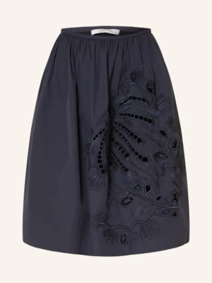 Obrázek produktu Dorothee Schumacher Sukně Embroidered Beauty S Krajkou tmavě modrá