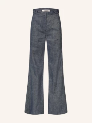 Obrázek produktu Dorothee Schumacher Zvonové Džíny Fluid Denim S Lnem 887 denim blue