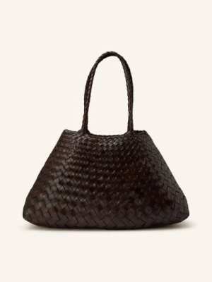 Obrázek produktu Dragon Diffusion Shopper Santa Croce Big tmavě hnědá