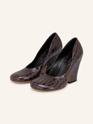 Obrázek produktu Dries Van Noten Lodičky tmavě fialová / světle fialová