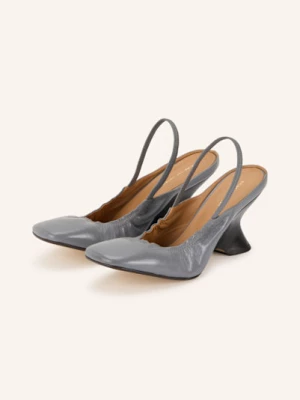 Obrázek produktu Dries Van Noten Slingpumps S Otevřenou Patou šedá
