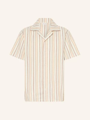 Obrázek produktu Drôle De Monsieur Letní Košile Comfort Fit bílá / hnědá / mátová Drole de Monsieur