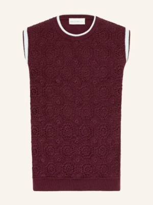 Obrázek produktu Drôle De Monsieur Vesty Bez Rukávů tmavě červená / bílá DRÔLE DE MONSIEUR