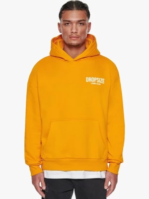 Obrázek produktu Dropsize Mikina 'Crime Club'  oranžová / bílá