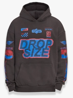 Obrázek produktu Dropsize Mikina ' Dropsize Heavy Oversize Racing Hoodie '  černá