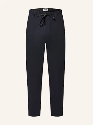 Obrázek produktu Drykorn Kalhoty Deger V Joggingovém Stylu Regular Fit Se Lnem tmavě modrá