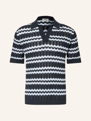 Obrázek produktu Drykorn Pletené Polo Tričko Laurenzzo Regular Fit tmavě modrá / tmavě modrá
