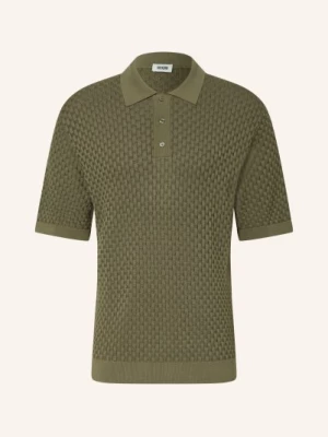 Obrázek produktu Drykorn Pletené Polo Tričko Tamian Relaxed Fit olivová