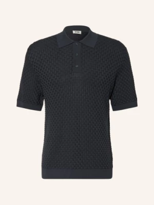 Obrázek produktu Drykorn Pletené Polo Tričko Tamian Relaxed Fit tmavě modrá