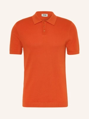 Obrázek produktu Drykorn Úpletová Polokošile Triton Regular Fit oranžová