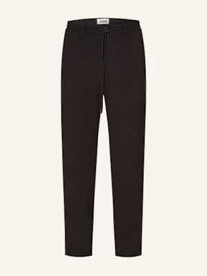 Obrázek produktu Drykorn Žerzejové Kalhoty Deger V Joggingovém Stylu Slim Fit černá