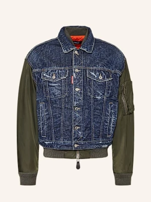 Obrázek produktu dsquared2 Džínová Bunda Ze Směsi Materiálů modrá / khaki