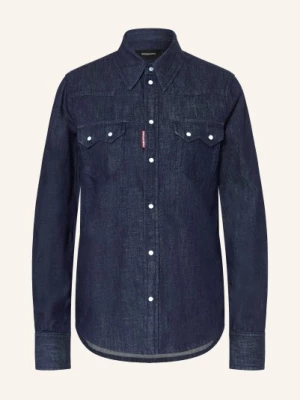 Obrázek produktu dsquared2 Džínová Košile Western tmavě modrá