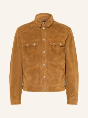 Obrázek produktu dsquared2 Kožená Bunda koňaková