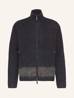 Obrázek produktu dsquared2 Pletený Kardigan tmavě šedá / šedá