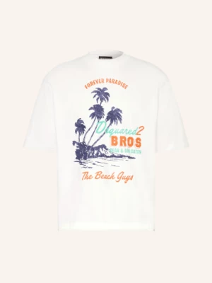 Obrázek produktu dsquared2 Tričko bílá / oranžová / tmavě modrá