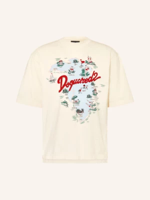 Obrázek produktu dsquared2 Tričko bílá / šedá / červená
