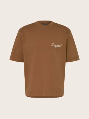 Obrázek produktu dsquared2 Tričko hnědá / krémová
