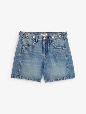 Obrázek produktu Džínové šortky, Mid Waist, nízký podíl streče BonPrix