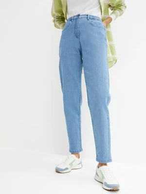 Obrázek produktu Dżinsy Mom, High Wwaist, ze stretchem bonprix