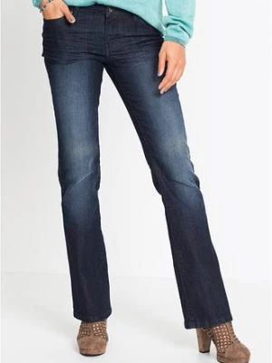 Obrázek produktu Dżinsy o kroju bootcut, mid waist, ze stretchem bonprix