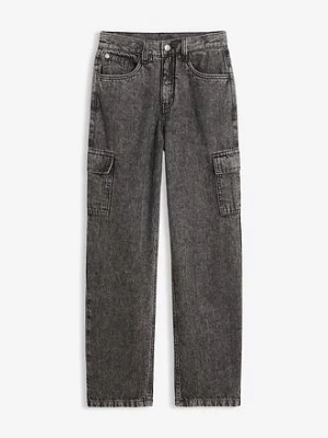 Obrázek produktu Dżinsy o kroju loose fit, z regulowanym pasem, straight bonprix