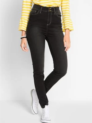 Obrázek produktu Dżinsy o kroju slim fit, z dużą zawartością stretchu, high waist bonprix