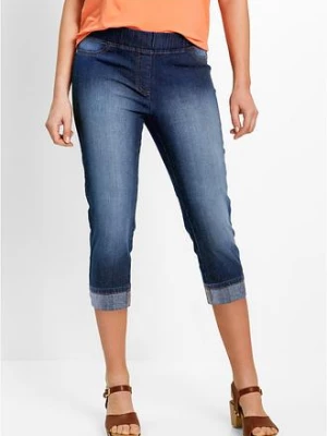 Obrázek produktu Dżinsy o kroju slim fit, ze stanem mid waist, uszyte z bawełny bonprix