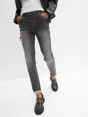 Obrázek produktu Dżinsy Skinny mid waist, z wygodnym paskiem bonprix