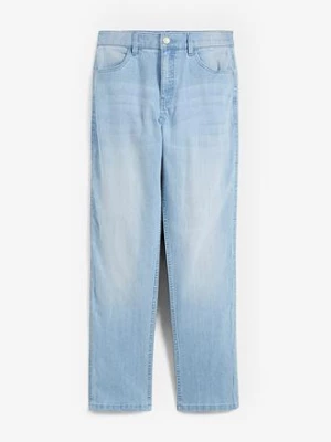 Obrázek produktu Dżinsy ze stretchem loose fit z regulowanym paskiem, prosta nogawka bonprix