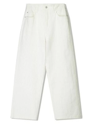 Obrázek produktu Džíny Relaxed Fit Bershka béžová