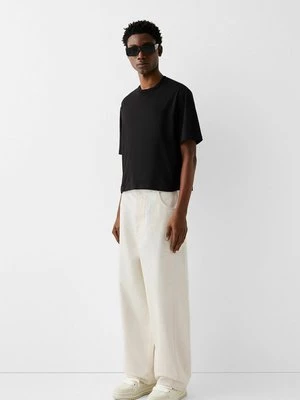 Obrázek produktu Džíny Relaxed Fit Bershka béžová