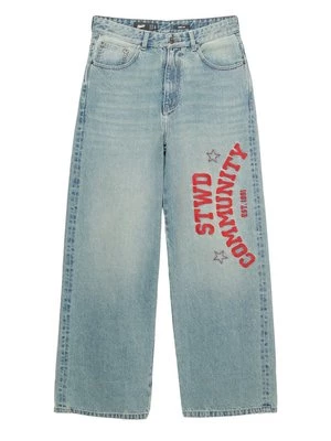Obrázek produktu Džíny Relaxed Fit PULL&BEAR světlemodrý denim