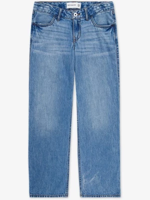 Obrázek produktu Džíny Straight Fit Abercrombie & Fitch tmavě modrá