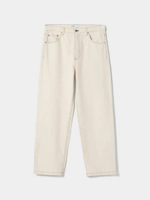 Obrázek produktu Džíny Straight Fit Bershka béžová