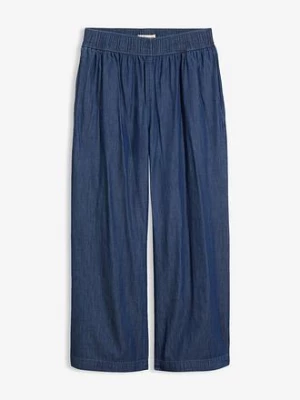 Obrázek produktu Džíny Wide Leg, High Waist, zkrácené BonPrix