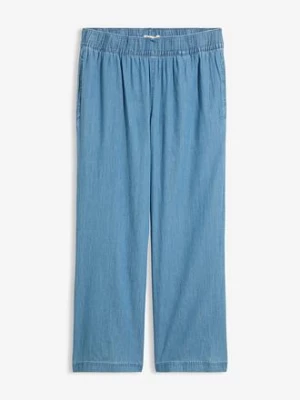 Obrázek produktu Džíny Wide Leg, High Waist, zkrácené BonPrix
