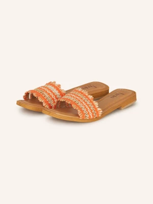 Obrázek produktu È Mia Pantofle oranžová / krémová E Mia